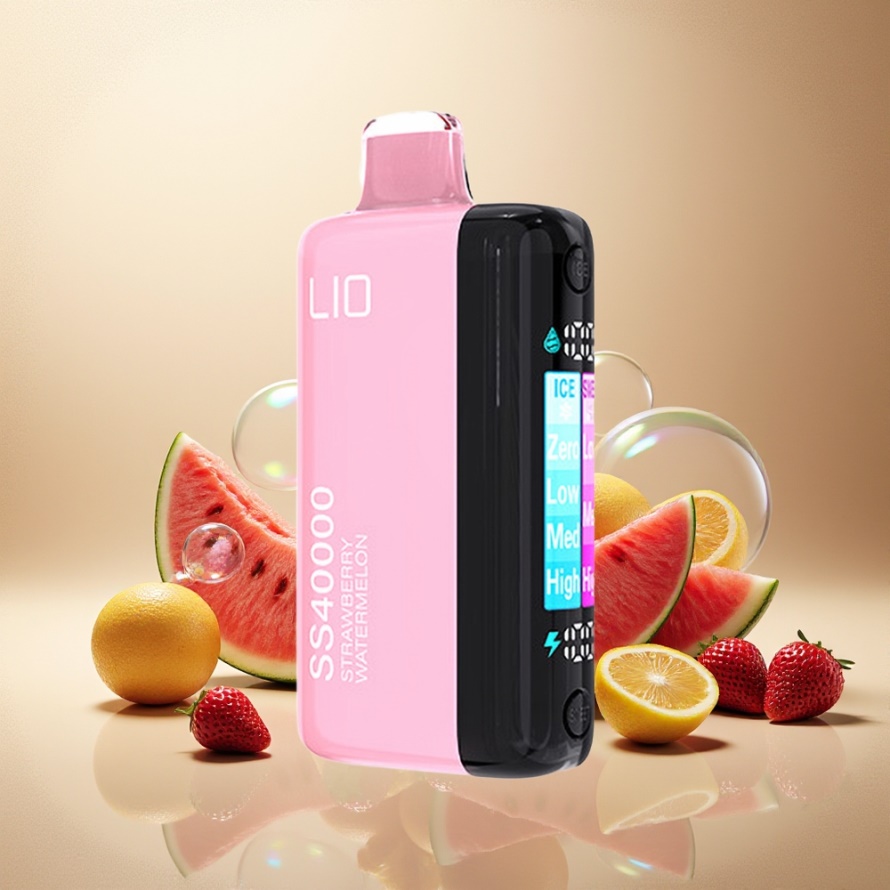 IJOY LIO SS40000 Engångsvape Jordgubb Vattenmelon 40000 puffar 22ML svensk grossist