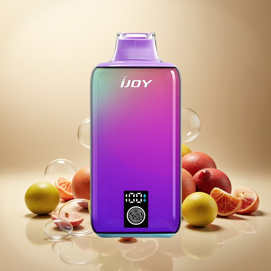 IJOY LUNA 20000 PuffsEngångs Vape Druvmint med 20ML E-vätska & TYPE-C svensk grossist