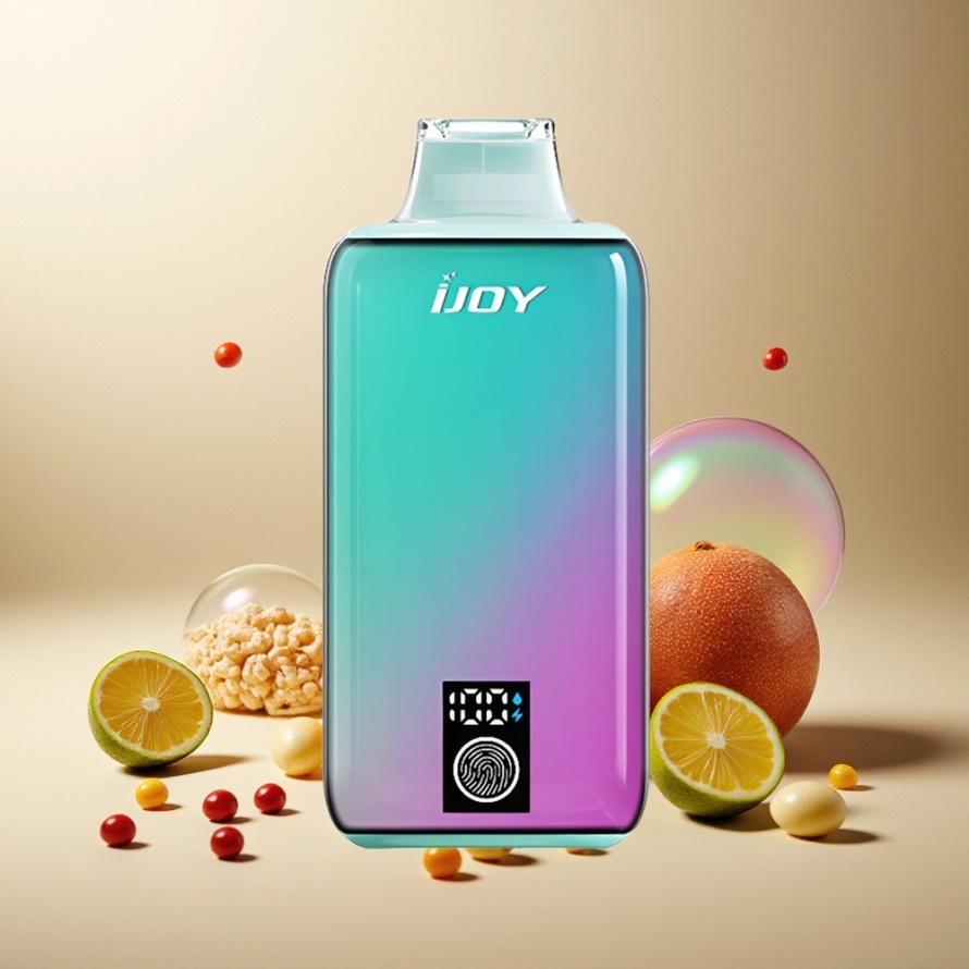 IJOY LUNA 20000 Puffs Engångs Vape Tuggummi Mint 20ML TYPE-C Svensk Grossist