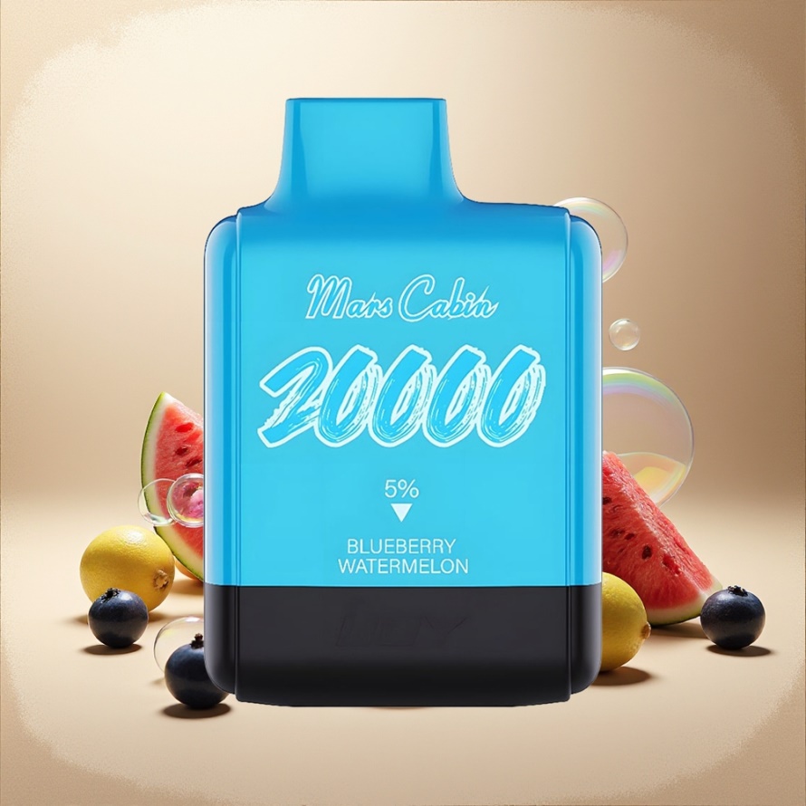 IJOY Mars Cabin 20000 PuffsEngångs Vape Blåbär Vattenmelon 20ML 50mg svensk grossist
