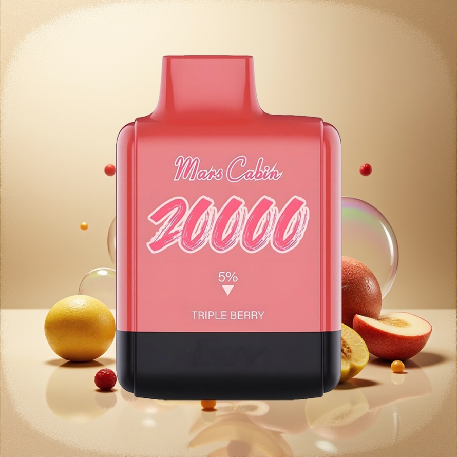 IJOY Mars Cabin 20000 PuffsEngångs Vape Trippelbär Svensk Grossist med 20ML E-vätska & 850 mAh