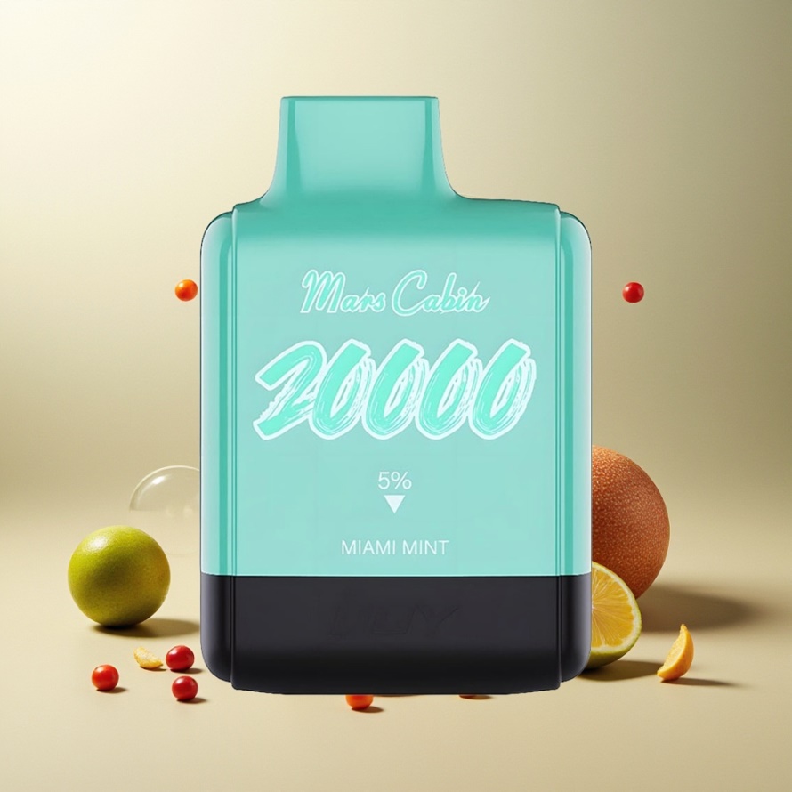 IJOY Mars Cabin 20000 Puffs Engångsvape Miami Mynta 20ML 50mg 850mAh svensk grossist