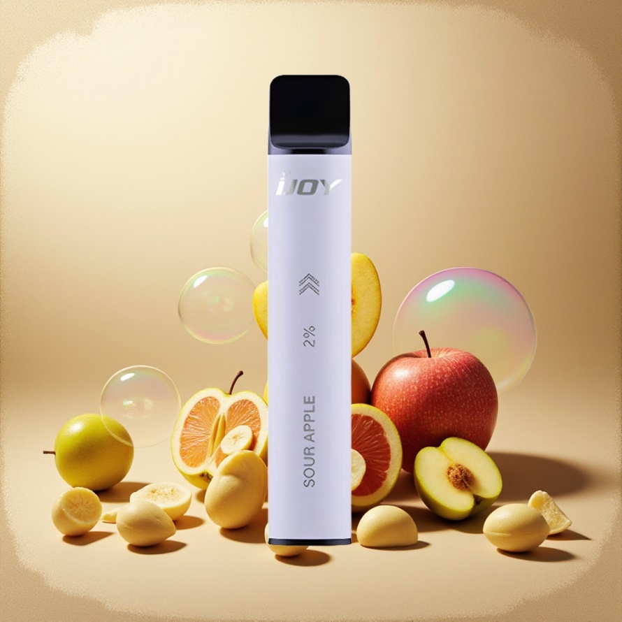 IJOY Mars Cabin 600 Puffs Engångs Vape Vit – Svensk Grossist – 2ml, 100mAh, Type-C