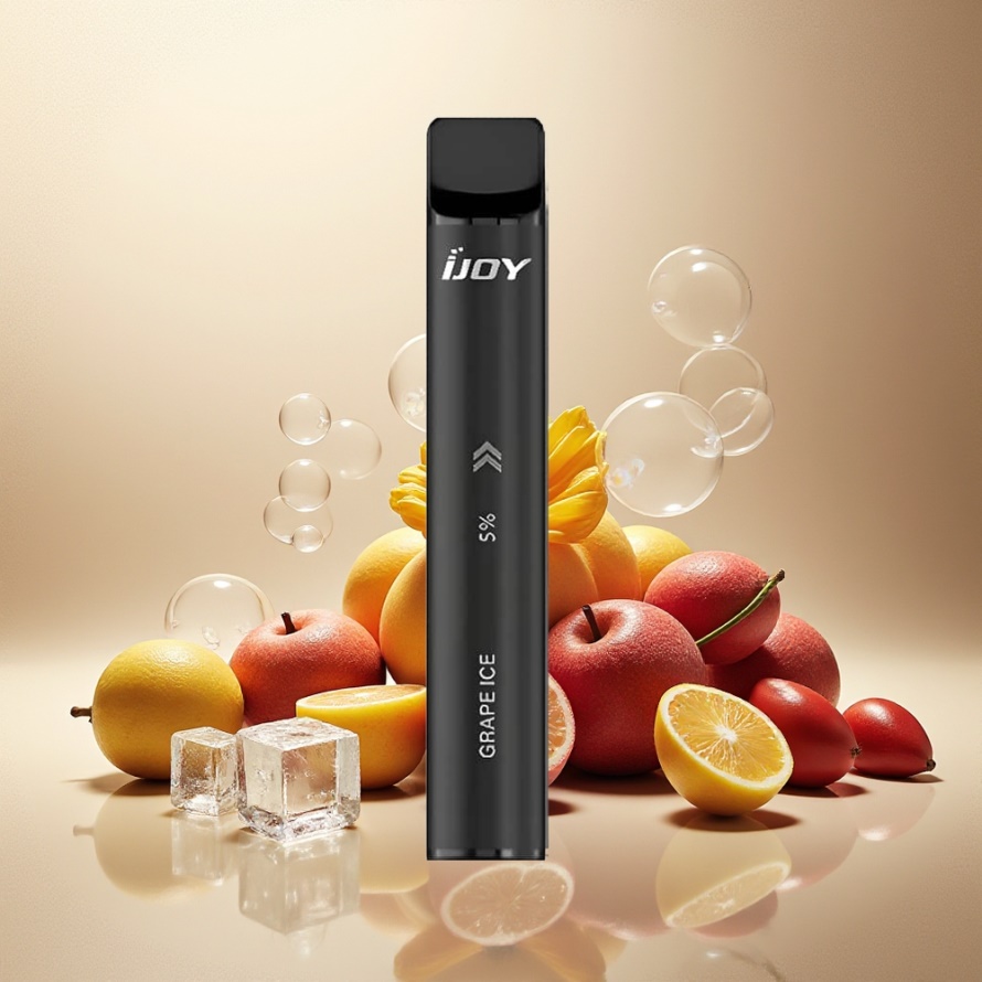 IJOY Mars Cabin 6000 Puffs Engångsvape Svart Svensk Grossist – 5ML, 50mg, Type-C