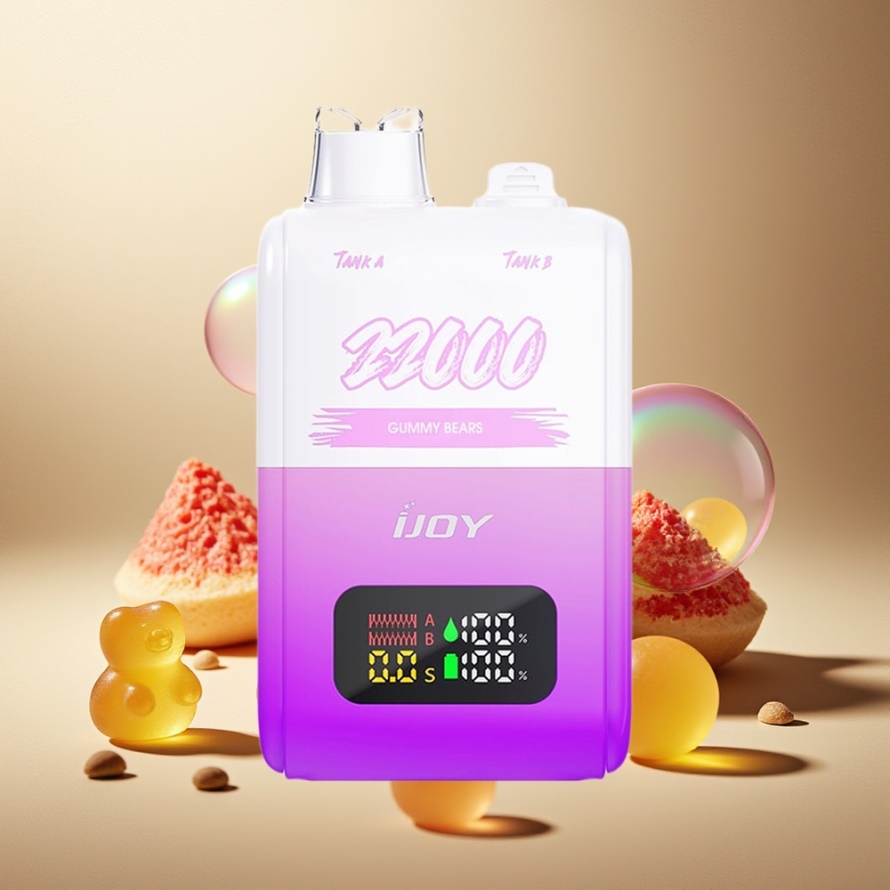 IJOY SD 22000 PuffsEngångs Vape Gummibjörnar 15W 650mAh Type-C svensk grossist
