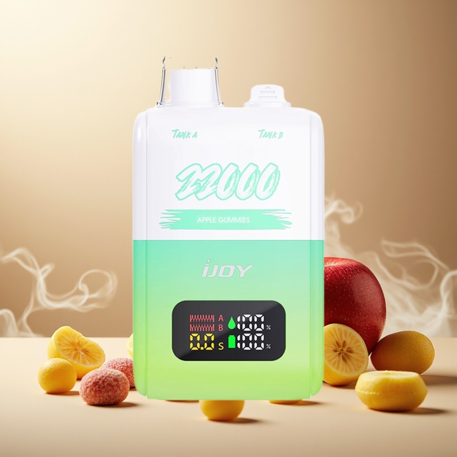 IJOY SD 22000 Puffs Engångsvape Äppelgelé 15ML+15ML 50mg Svensk Grossist