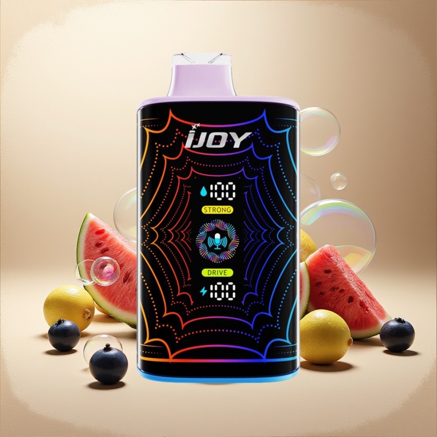 IJOY SD 40000 PuffsEngångs Vape Blåbär Vattenmelon 20ML 5% Nikotin svensk grossist