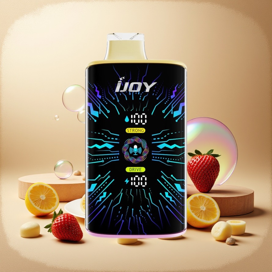 IJOY SD 40000 Puffs Engångs Vape Jordgubb Banan svensk grossist 20ML 5% Nikotin