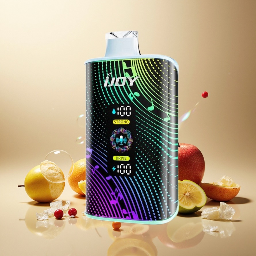 IJOY SD 40000 Puffs Engångs Vape Suräpple Is 20ML 5% Nikotin Svensk Grossist