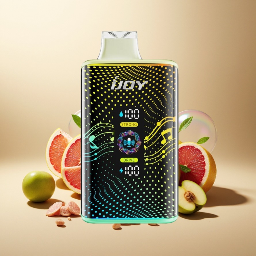 IJOY SD 40000 Puffs Engångsvape Äpple Grapefrukt Mint 20ML 5% Nikotin Svensk Grossist