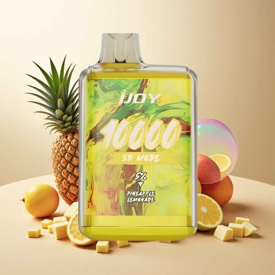 IJOY SD10000 Engångs Vape Ananas Citronad 10000 puffar 20ml 5% Nikotin svensk grossist