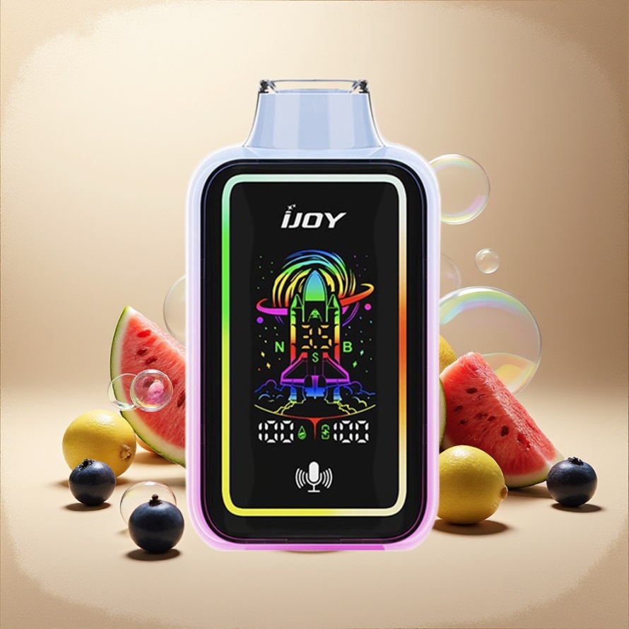 IJOY URANUS 25000 PuffsEngångs Vape Blåbär Vattenmelon Svensk Grossist 850mAh Typ-C