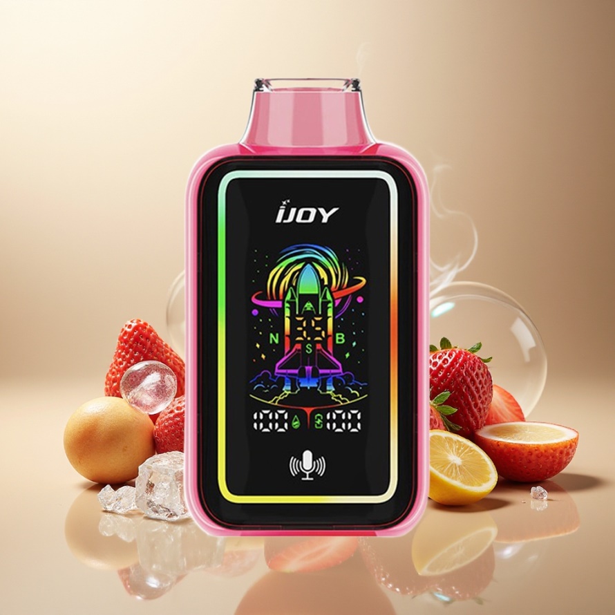 IJOY URANUS 25000 PuffsEngångs Vape Jordgubb Is 850 mAh svensk grossist