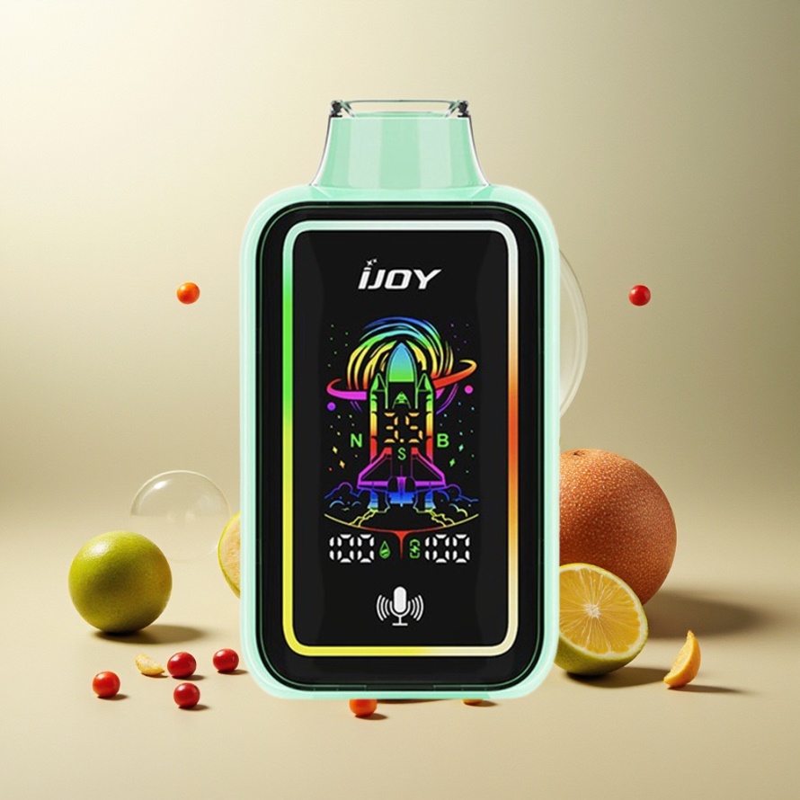 IJOY URANUS 25000 PuffsEngångs Vape Miami Mint (20ML, 850mAh, Justerbar Luftflöde) svensk grossist