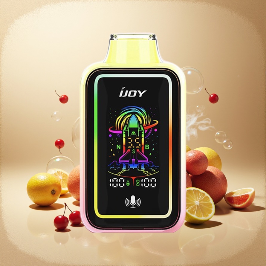 IJOY URANUS 25000 Puffs Engångsvape Körsbär Citron med 850 mAh Battery och Type-C svensk grossist