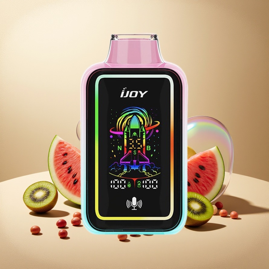 IJOY URANUS 25000 Puffs Svensk GrossistEngångs Vape Vattenmelon Kiwi 850mAh Typ-C