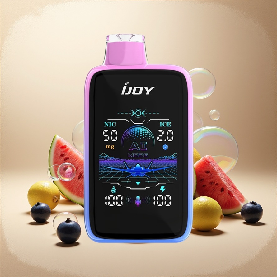 IJOY Uranus Mate 40000 PuffsEngångs Vape Blåbär Vattenmelon ICE3 20ML 1100MAH Svensk Grossist