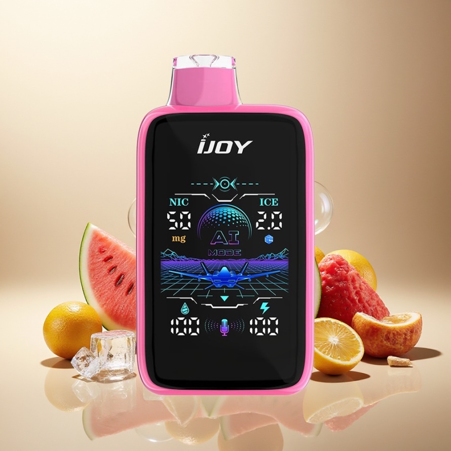 IJOY Uranus Mate 40000 PuffsEngångs Vape Vattenmelon Is ICE3 1100mAh Type-C svensk grossist