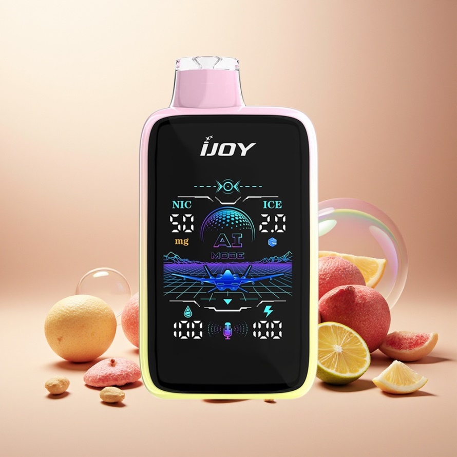 IJOY Uranus Mate 40000 Puffs ICE2 Svensk GrossistEngångs Vape Rosa Citron