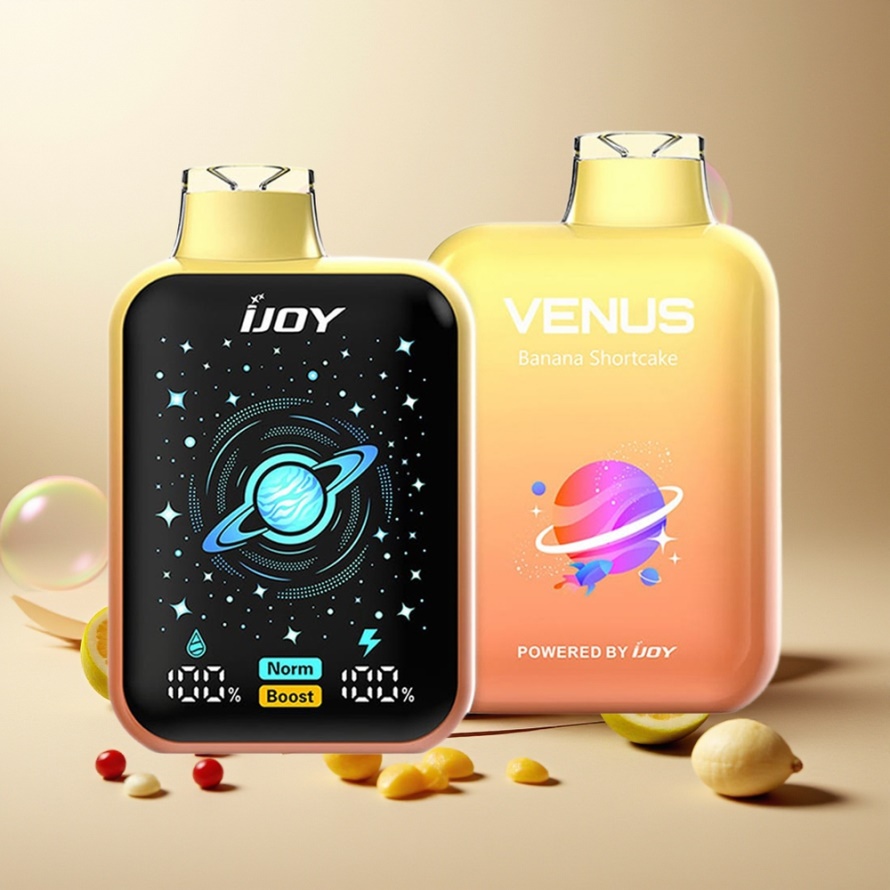 IJOY VENUS 25000 PuffsEngångs Vape Banankaka (20ML, 900 mAh, TYPE-C) svensk grossist