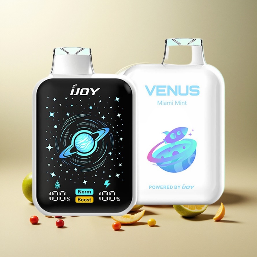 IJOY VENUS 25000 PuffsEngångs Vape Miami Mynta med 20ML E-vätska & 900 mAh svensk grossist