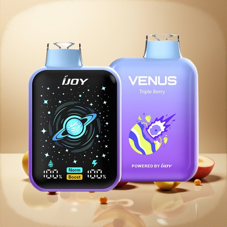 IJOY VENUS 25000 PuffsEngångs Vape Trippelbär Svensk Grossist 20ML 900mAh TYPE-C