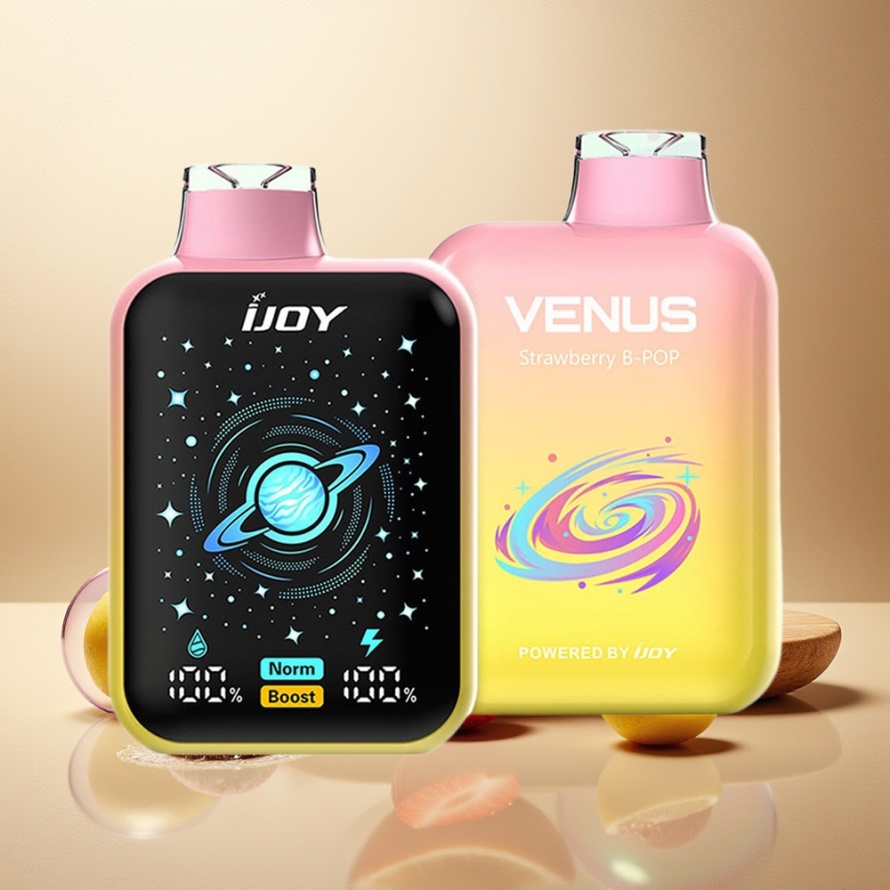 IJOY VENUS 25000 Puffs Engångs Vape Jordgubb B Pop Svensk Grossist 20ML 900mAh