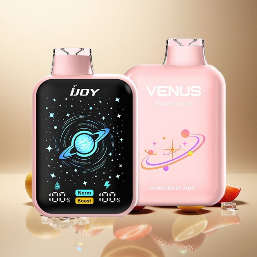 IJOY VENUS 25000 Puffs Svensk GrossistEngångs Vape Jordgubbsis med 20ML E-vätska & TYPE-C