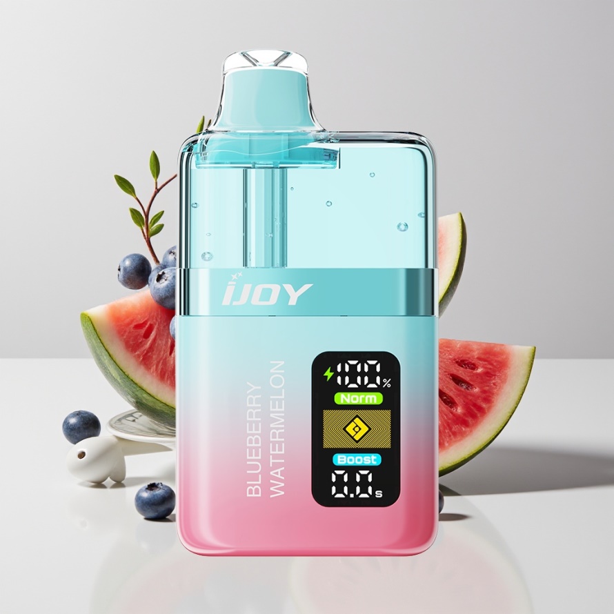 IJOY XP50000 Engångsvape Blåbär Vattenmelon – Svensk Grossist 50 000 Puff USB-C