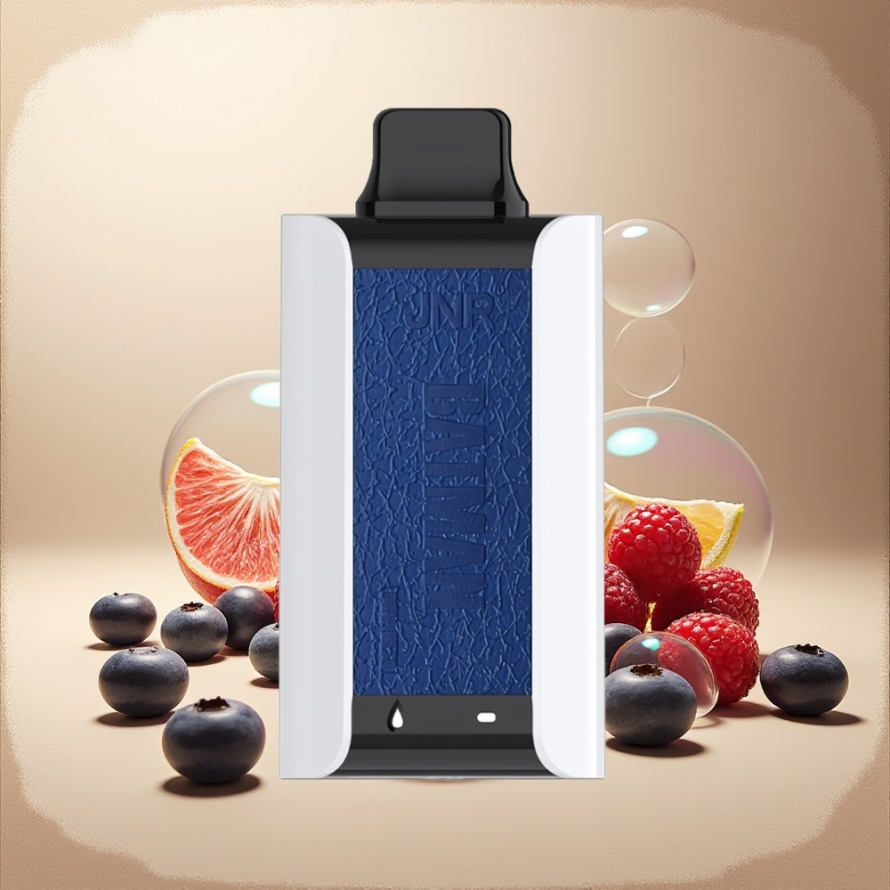 JNR Batman 11000 PuffsEngångs Vape Blåbär Hallon 850mAh 20ml Type-C svensk grossist