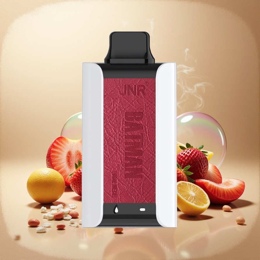 JNR Batman 11000 PuffsEngångs Vape Jordgubbskrasch 850mAh 20ml Type-C svensk grossist