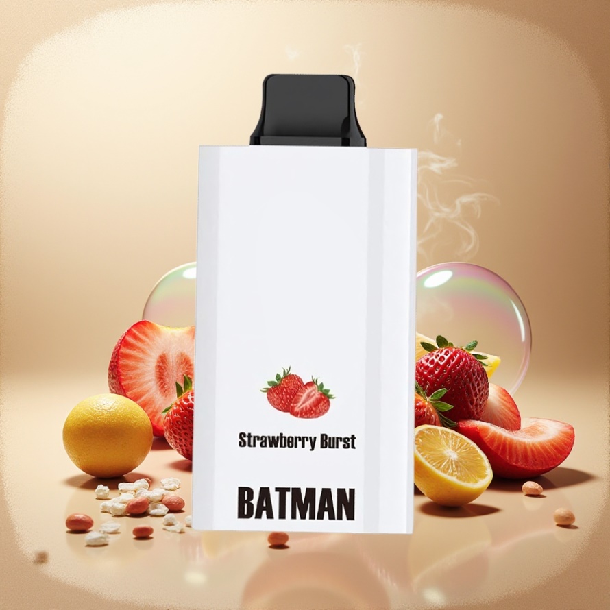 JNR Batman 11000 PuffsEngångs Vape Jordgubbskrasch 850mAh 20ml Type-C svensk grossist