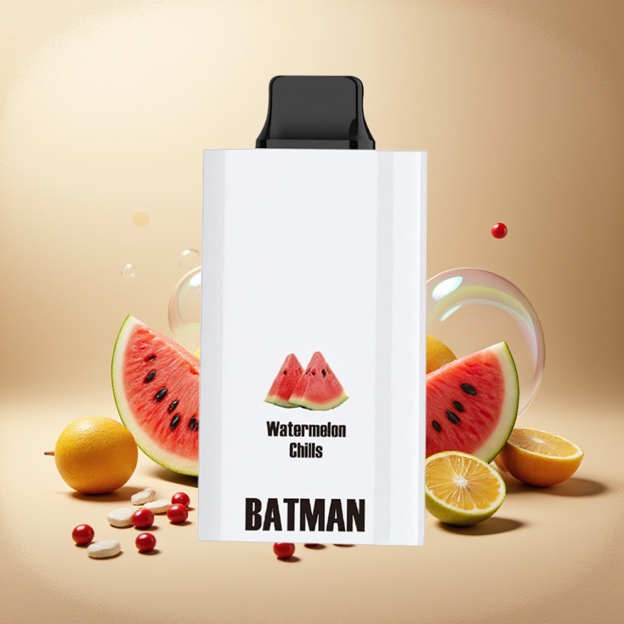 JNR Batman 11000 PuffsEngångs Vape Vattenmelon Kyla 850mAh 20ml Svensk Grossist