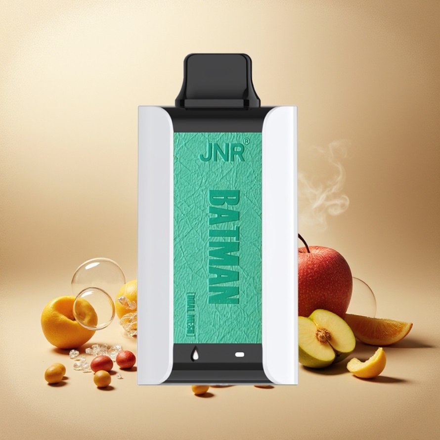 JNR Batman 11000 PuffsEngångs Vape ÄppelBurst 850mAh 20ml Type-C svensk grossist