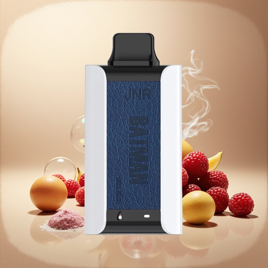 JNR Batman 11000 Puffs 850mAh 20ml Dual Mesh Coil Type-C Hallon Druva Svensk Grossist