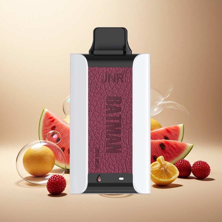 JNR Batman 11000 Puffs Svensk GrossistEngångs Vape Hallon Vattenmelon 850mAh 20ml Type-C