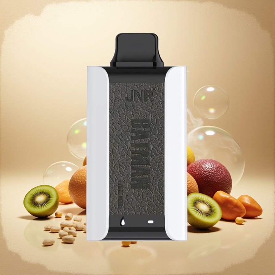 JNR Batman 11000 Puffs Svensk GrossistEngångs Vape Kiwi Passion Guava 850mAh 20ml Dual Mesh Coil Type-C