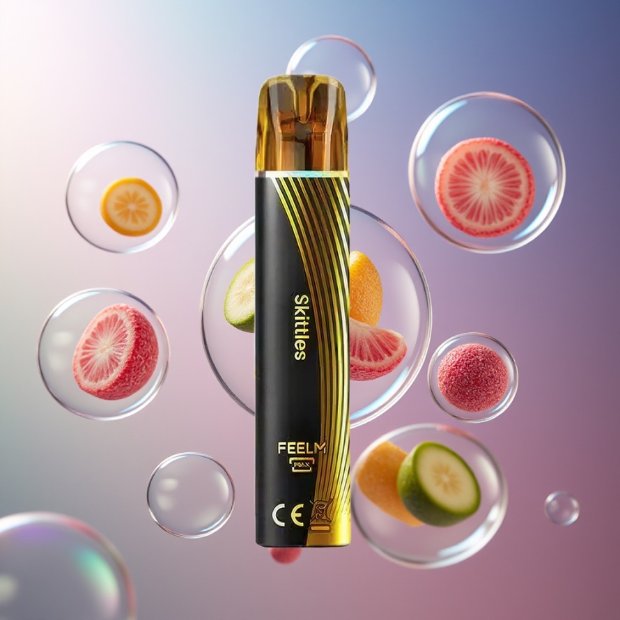 JNR Black&Golden 600+200 Puffs Engångs Vape Regnbåge 800 Puffs 550mAh 2ml 2% svensk grossist