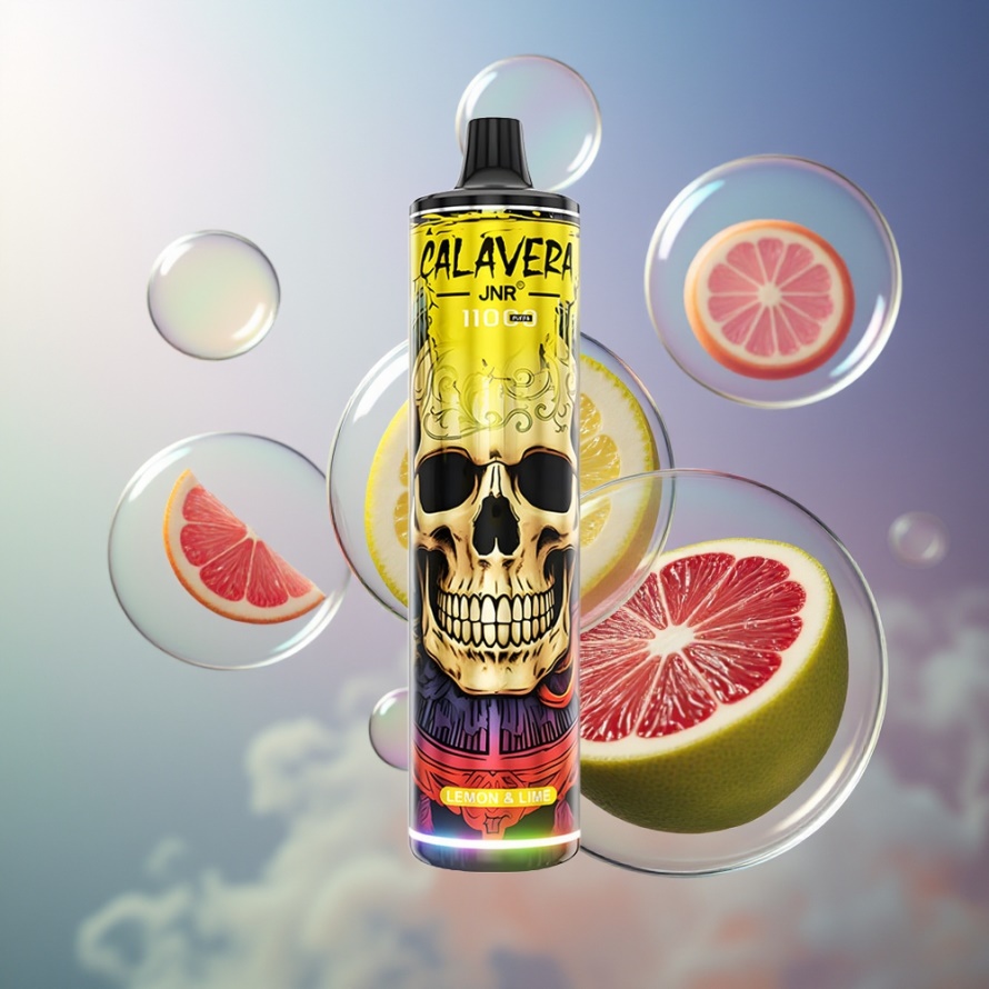 JNR Calavera 11000 Puffs Engångs Vape Citron & Lime 850mAh Type-C Svensk Grossist