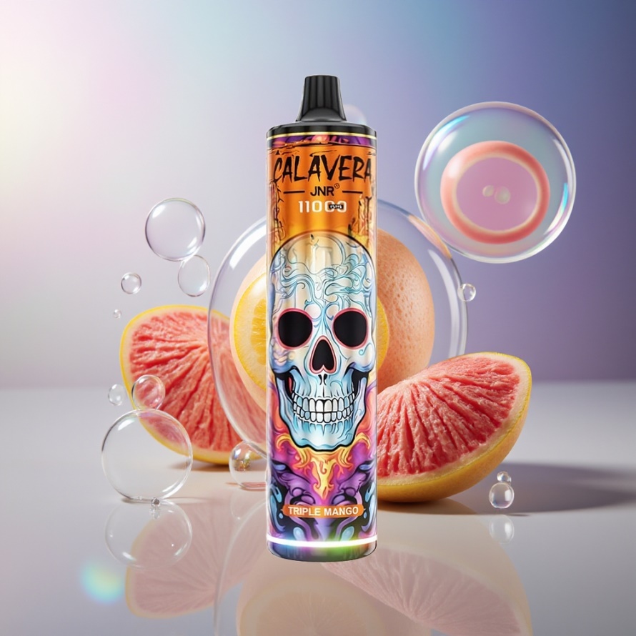 JNR Calavera 11000 Puffs Engångs Vape Triple Mango 21ml 850mAh Type-C svensk grossist