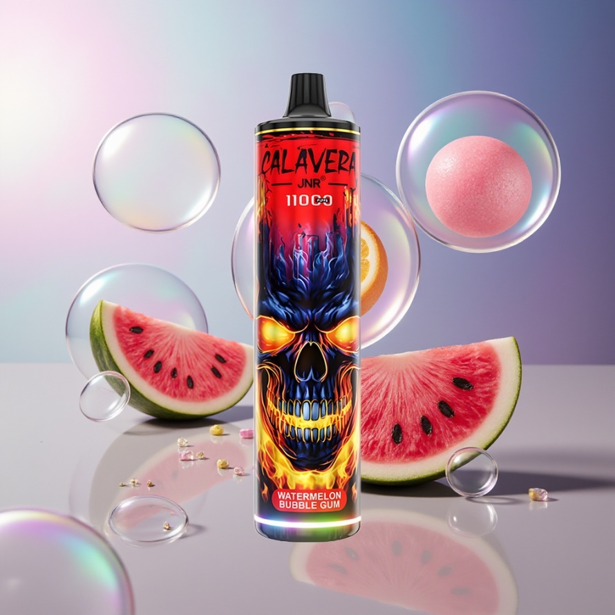 JNR Calavera 11000 Puffs Engångs Vape Vattenmelon Tuggummi 850mAh 21ml svensk grossist
