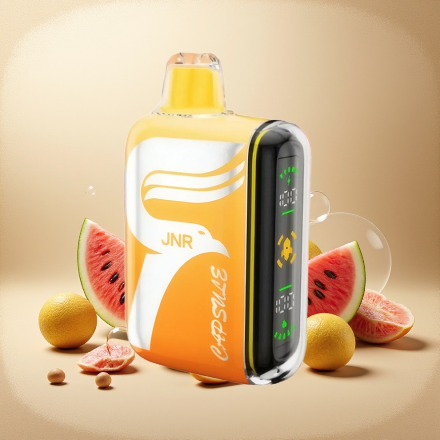 JNR Capsule 15000 Puffs Svensk GrossistEngångs Vape Vattenmelon Irchee 850mAh 20ml