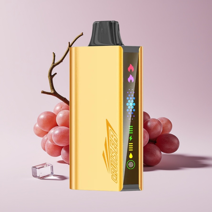 JNR Cruiser 12000 Puffs Engångs Vape Vindruva Is 3500mAh svensk grossist