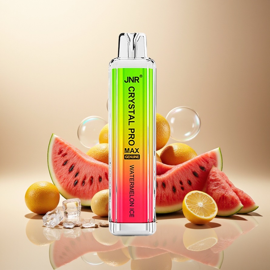JNR Crystal Pro Max 5000 Puffs Svensk GrossistEngångs Vape Vattenmelon Is 1400mAh 12ml