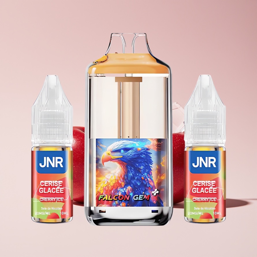 JNR Falcon GEM⁺ 30000 Puffs Refillable Pod Vape Körsbärsis – Svensk Grossist