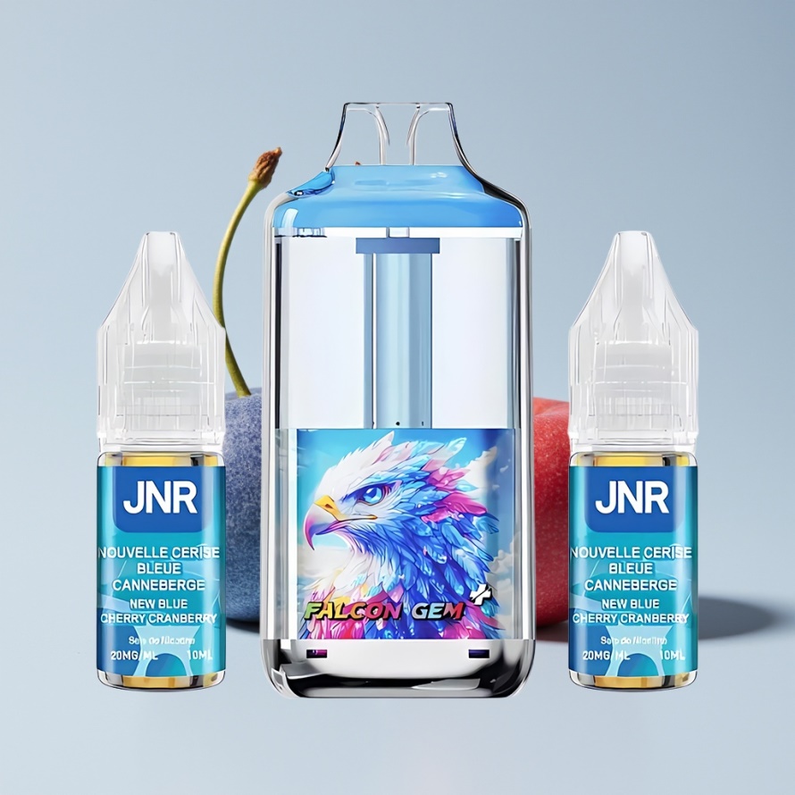 JNR Falcon GEM⁺ 30000 Puffs Refillable Pod Vape Ny Blå Körsbär Tranbär – Svensk Grossist