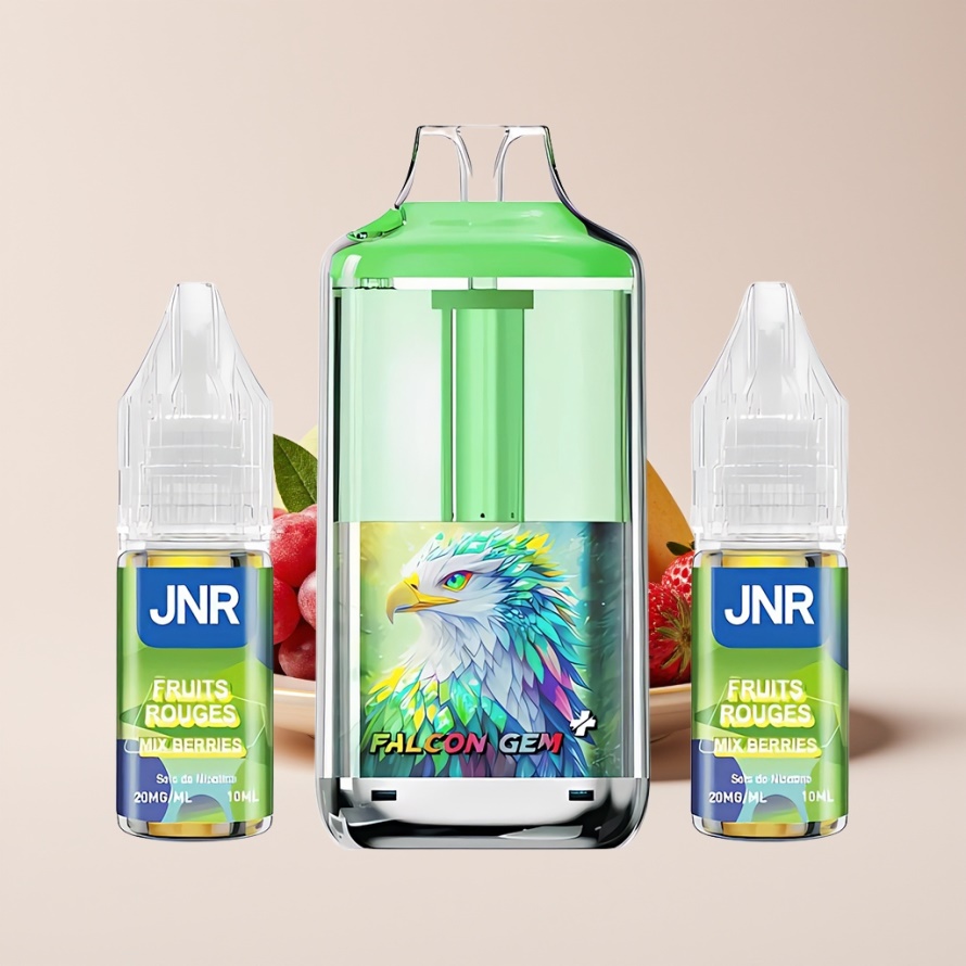 JNR Falcon GEM⁺ 30000 Puffs Refillbar Pod Vape Blandade Bär – Svensk Grossist