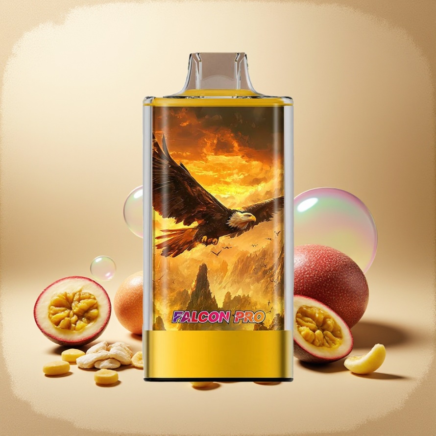 JNR Falcon Pro 28000Engångs Vape Mango Passionfrukt 30ml 950mAh Smart Display svensk grossist