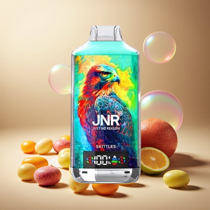 JNR Falcon X 18000 PuffsEngångs Vape Regnbåge (750mAh, 24ml, Dual Mesh Coil, Type-C) svensk grossist