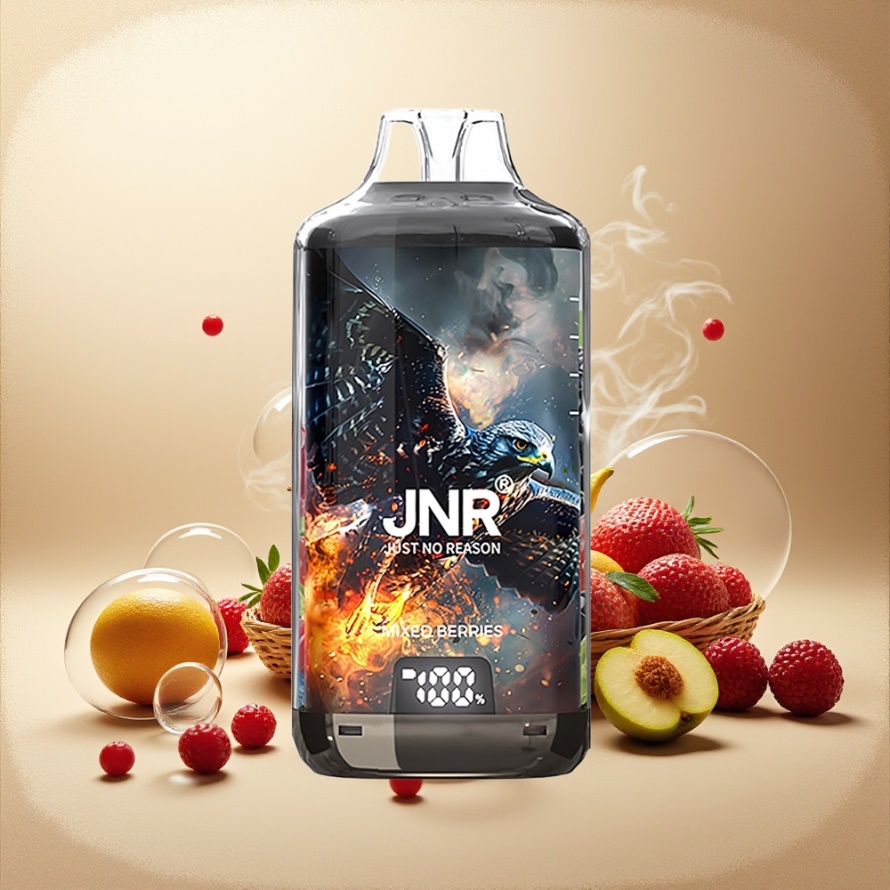 JNR Falcon X⁺ 28000 Engångs Vape Blandade Bär Svensk Grossist 950mAh 2ml 2% Nikotin